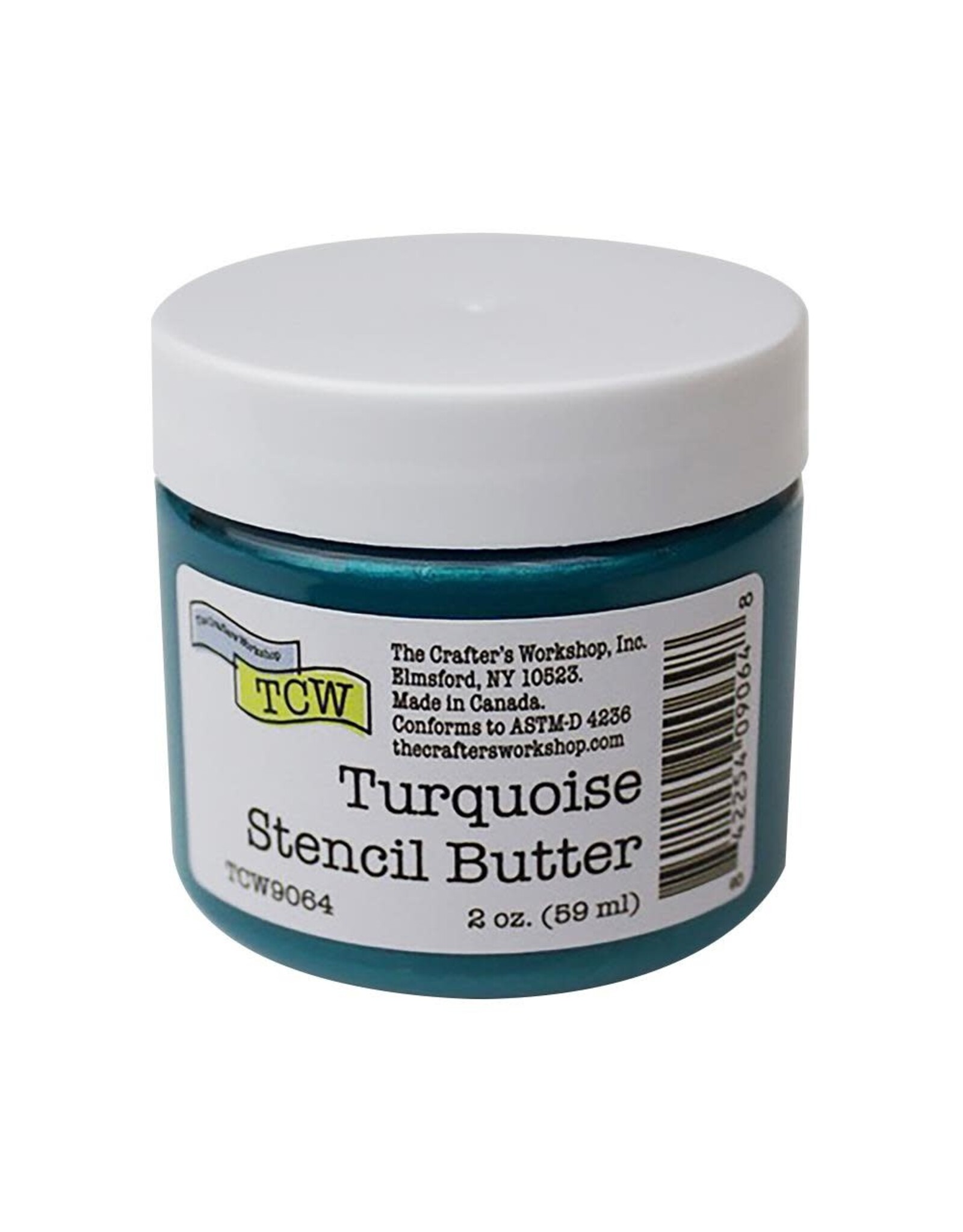 CRAFTERS WORKSHOP THE CRAFTERS WORKSHOP TURQUOISE STENCIL BUTTER 2oz