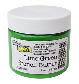 CRAFTERS WORKSHOP THE CRAFTER'S WORKSHOP LIMEGREEN STENCIL BUTTER 2oz