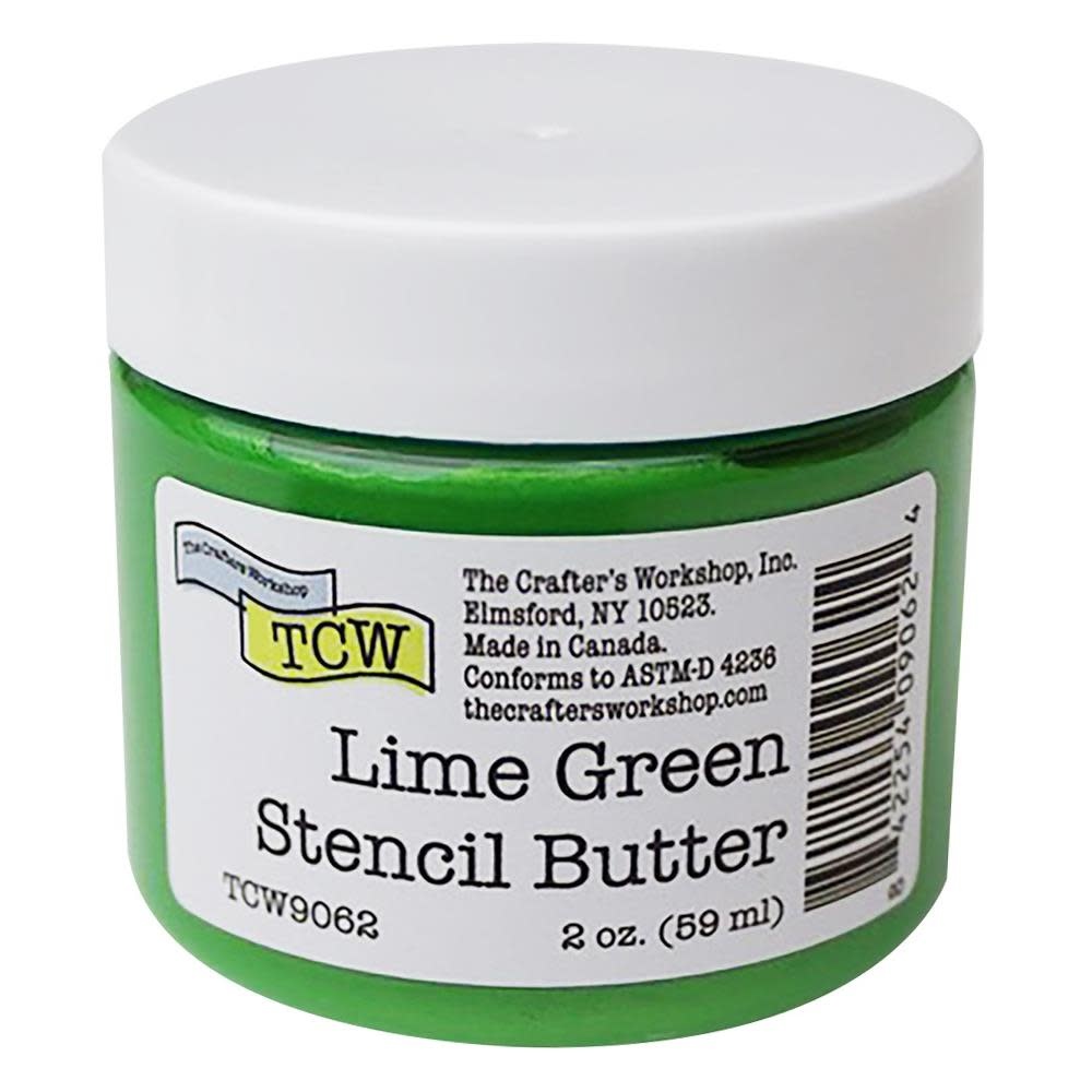 CRAFTERS WORKSHOP THE CRAFTER'S WORKSHOP LIMEGREEN STENCIL BUTTER 2oz