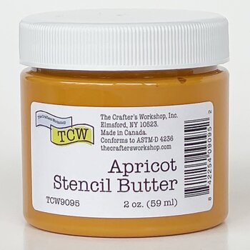 CRAFTERS WORKSHOP THE CRAFTER'S WORKSHOP APRICOT STENCIL BUTTER 2oz