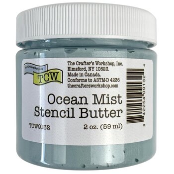 CRAFTERS WORKSHOP THE CRAFTER'S WORKSHOP OCEAN MIST STENCIL BUTTER 2oz
