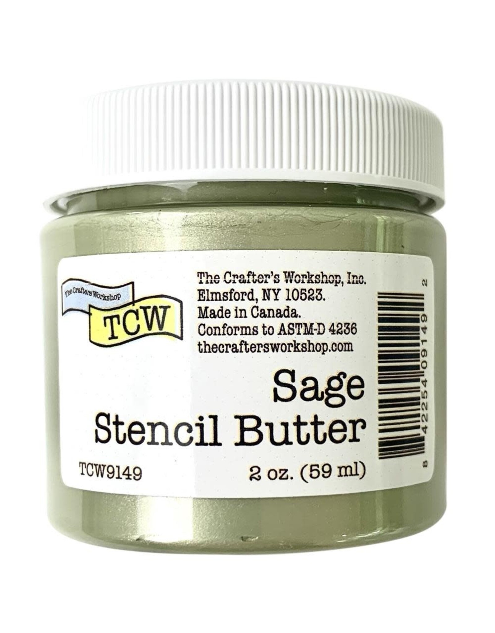 CRAFTERS WORKSHOP THE CRAFTER'S WORKSHOP SAGE FRAME STENCIL BUTTER 2oz