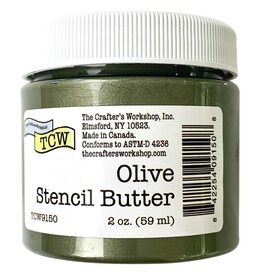CRAFTERS WORKSHOP THE CRAFTER'S WORKSHOP OLIVE STENCIL BUTTER 2oz