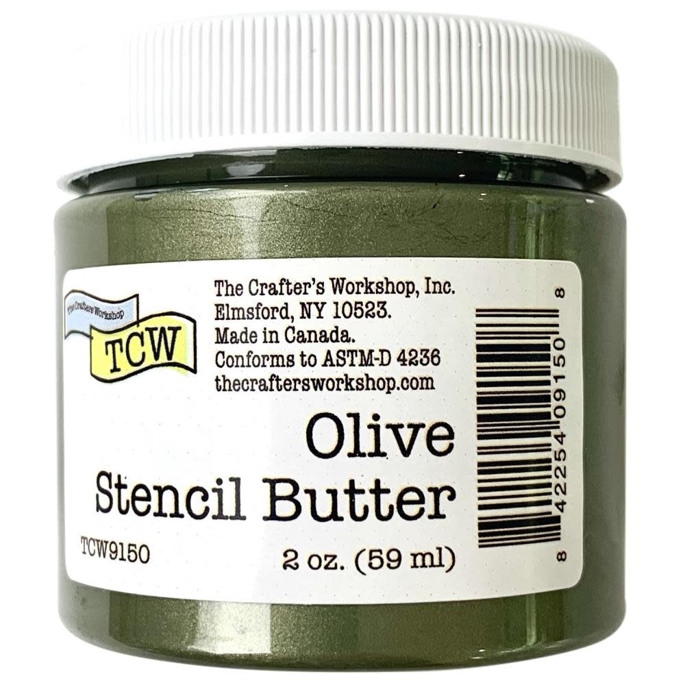 CRAFTERS WORKSHOP THE CRAFTER'S WORKSHOP OLIVE STENCIL BUTTER 2oz