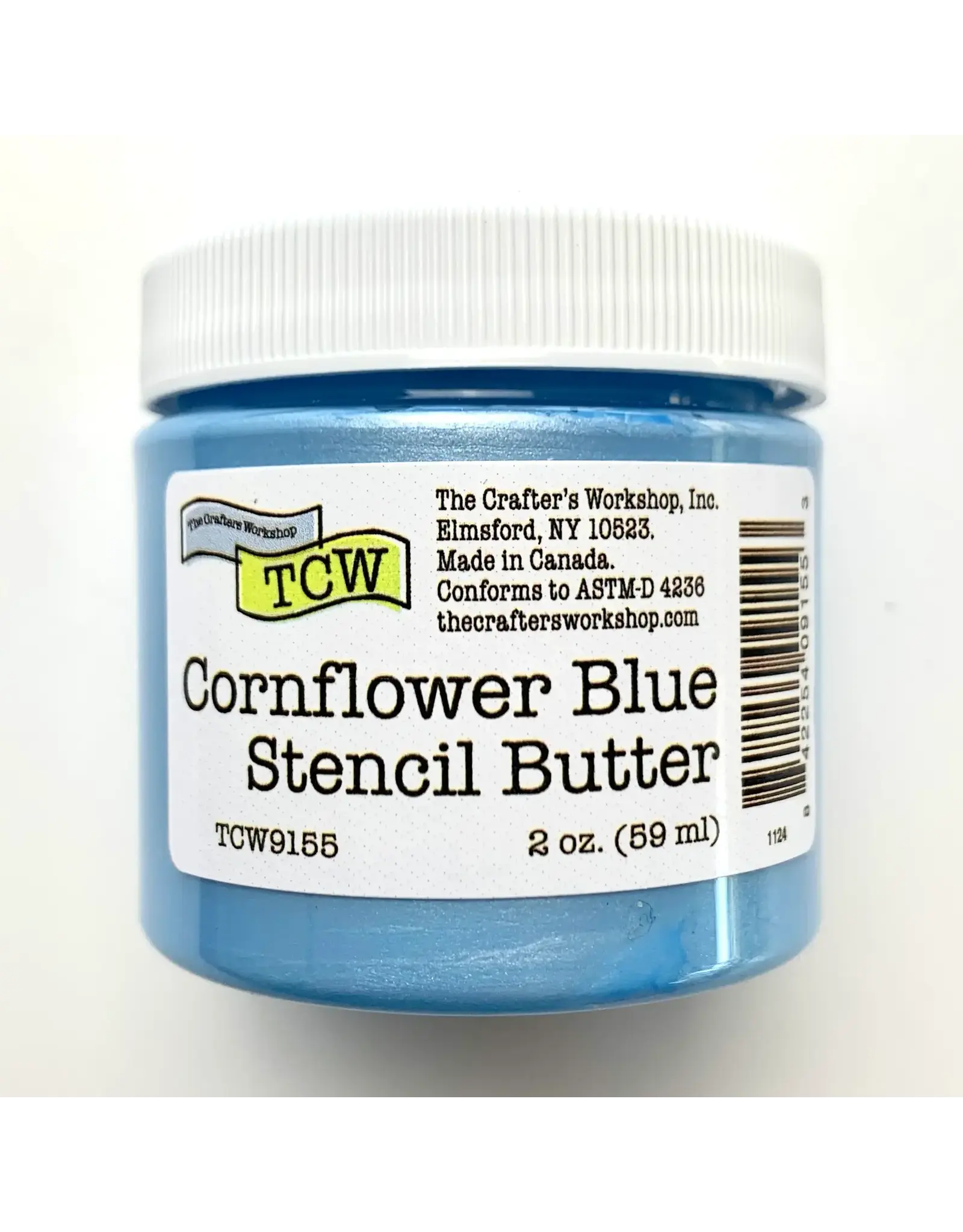 CRAFTERS WORKSHOP THE CRAFTER'S WORKSHOP CORNFLOWER BLUE STENCIL BUTTER 2oz