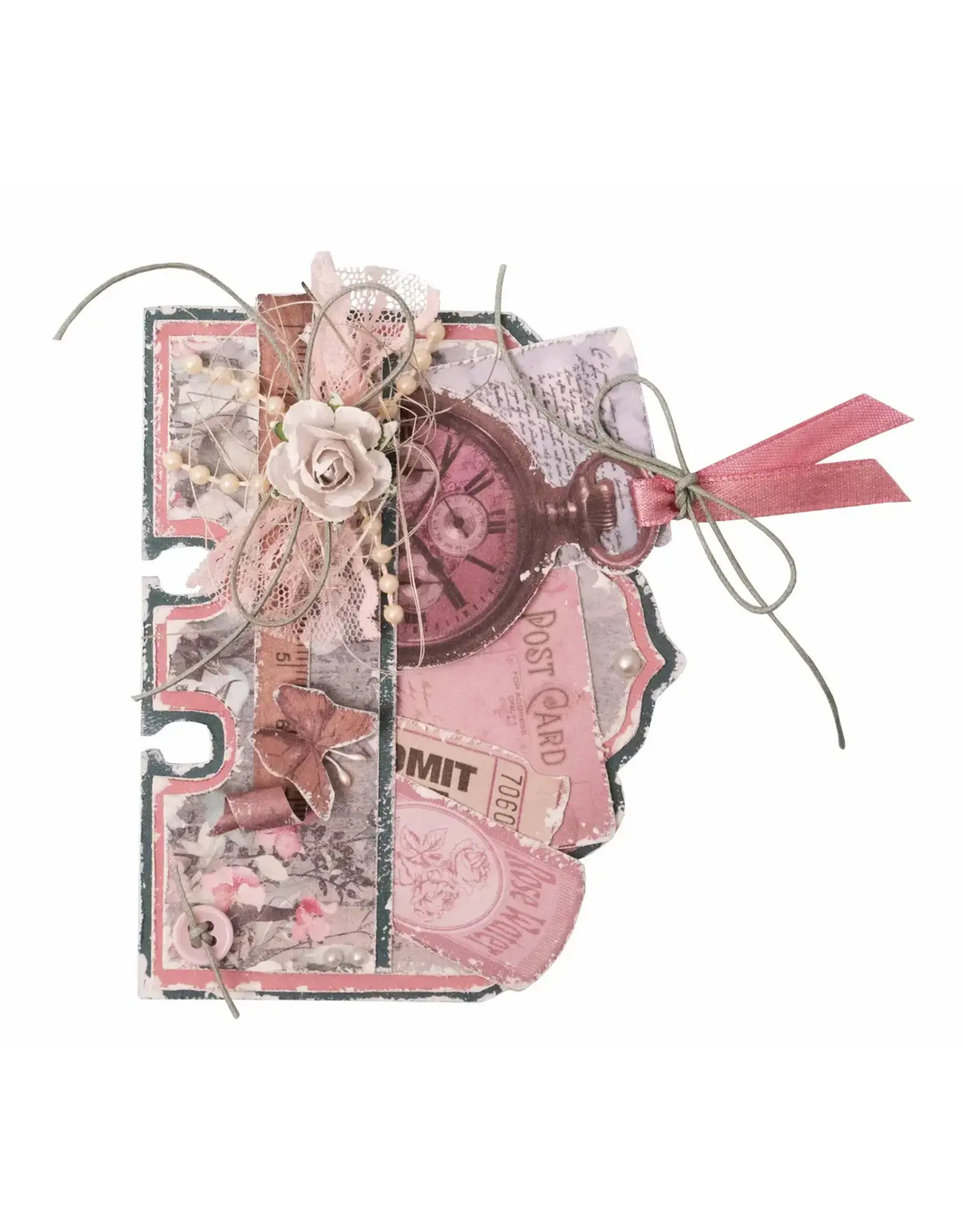 STUDIOLIGHT STUDIOLIGHT JENINE'S MINDFUL ART COLLECTION ELEGANT MEMORYDEX MASK STENCIL