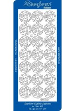 STARFORM STARFORM 50TH GOLD PEEL OFF DECO STICKERS