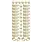 ECSTASY CRAFTS ECSTASY CRAFTS JOYEUSES PÂQUES GOLD PEEL OFF STICKERS