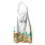 ALTENEW ALTENEW ORANGE & YELLOW BILLOWING PEONIES ARTSY APRON