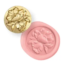 ALTENEW ALTENEW SOFT PEONIES WAX SEAL STAMP