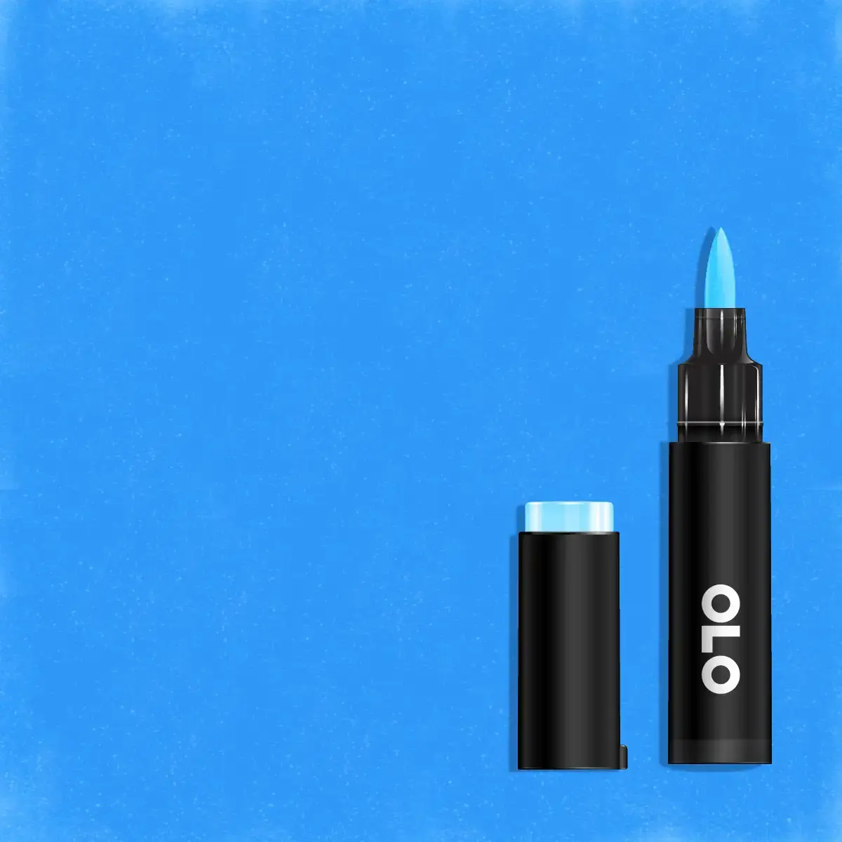 OLO OLO BRUSH HALF MARKER - B0.4 MONTGOMERY BLUE