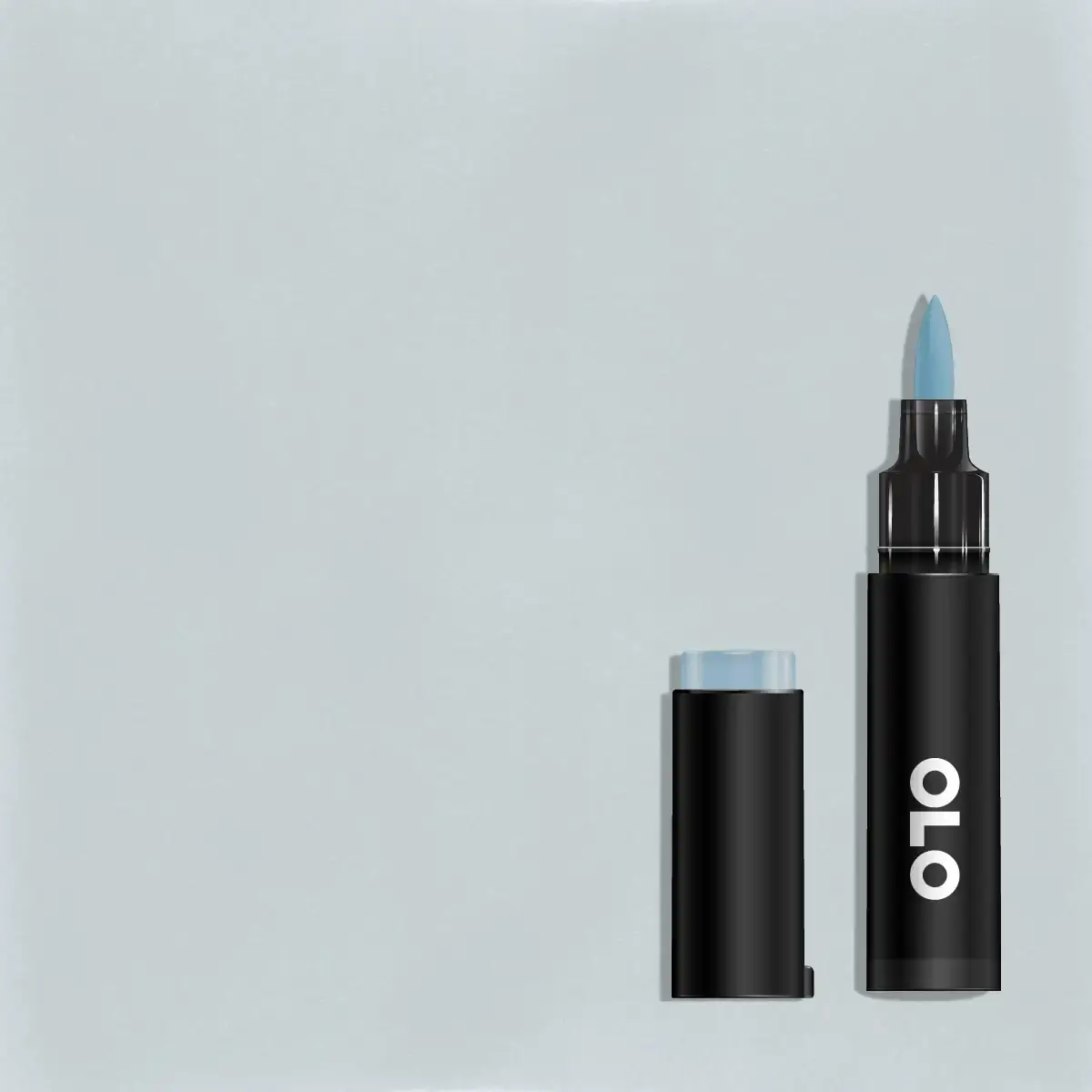 OLO OLO BRUSH HALF MARKER - B6.0 BELUGA WHALE