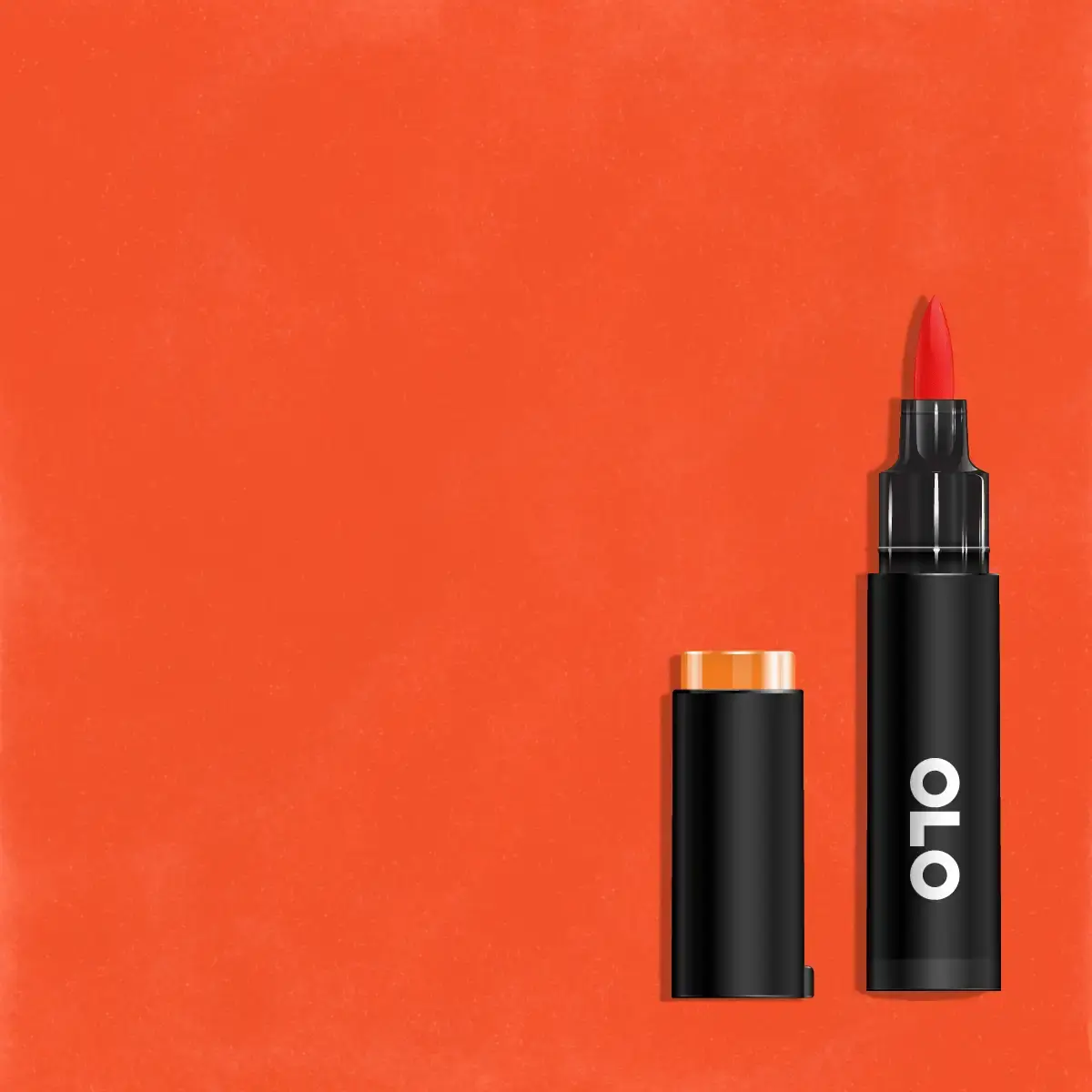 OLO OLO BRUSH HALF MARKER - OR1.4 PUMPKIN