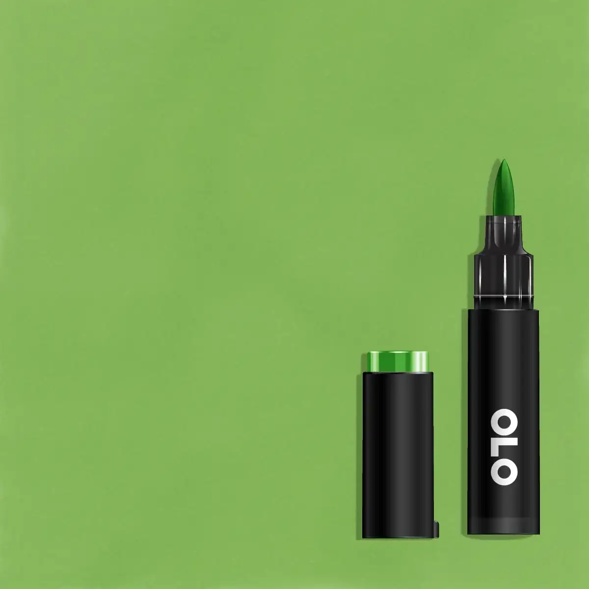 OLO OLO BRUSH HALF MARKER - YG3.4 WASABI