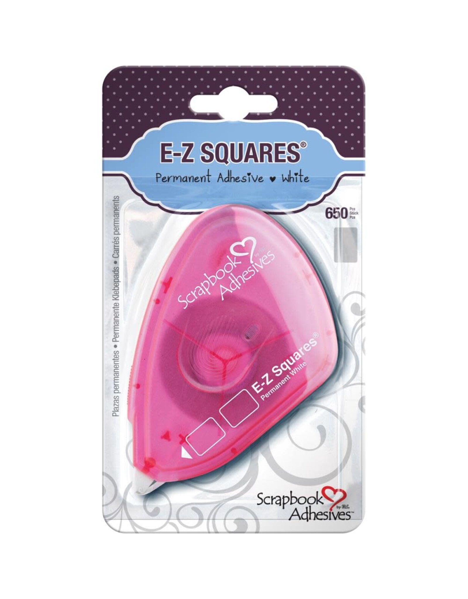 3L SCRAPBOOK ADHESIVES E-Z SQUARES PERMANENT TABS