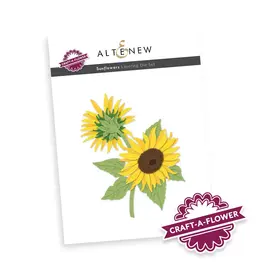 ALTENEW ALTENEW CRAFT-A-FLOWER: SUNFLOWERS LAYERING DIE SET