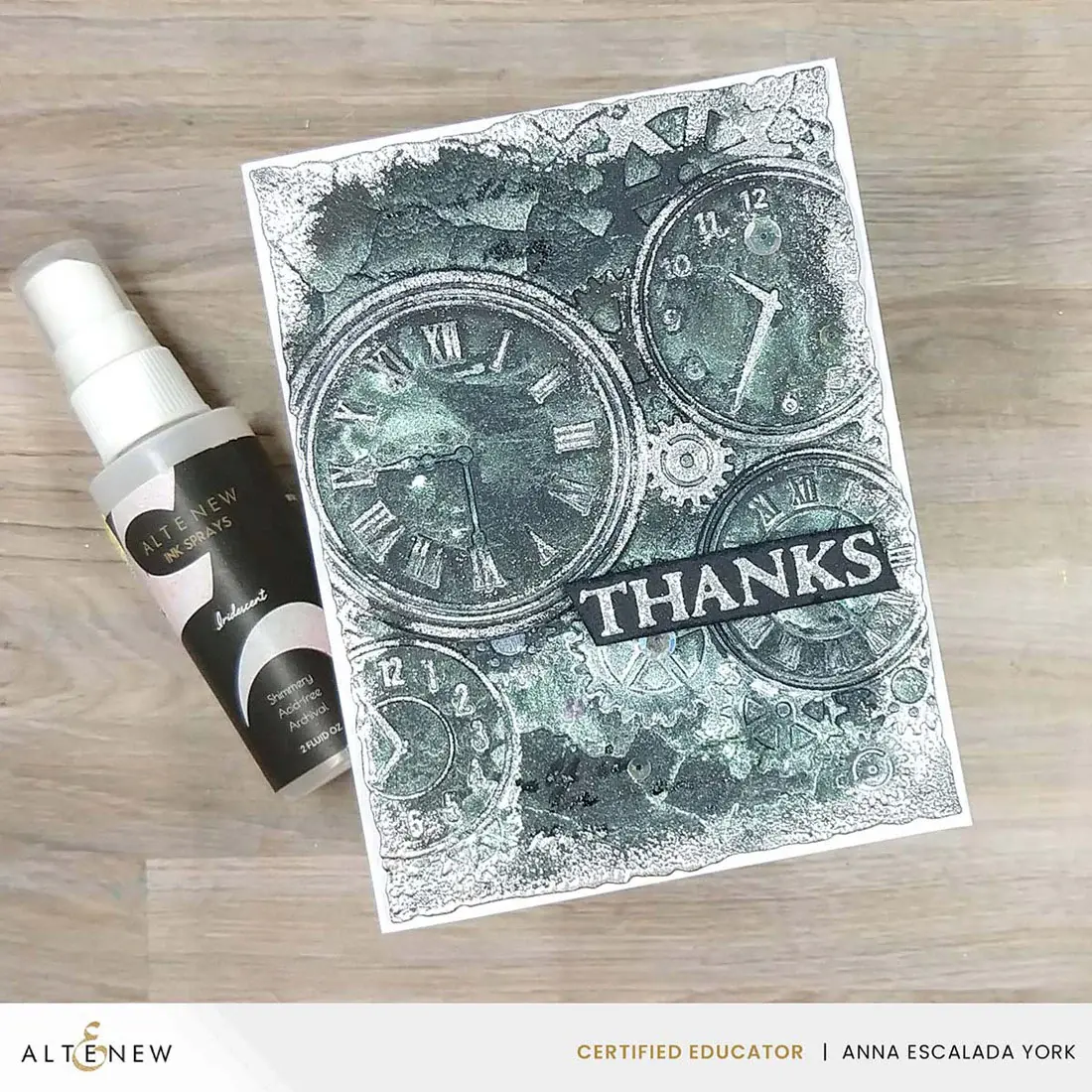 ALTENEW ALTENEW TRACES OF YESTERDAY 3D EMBOSSING FOLDER