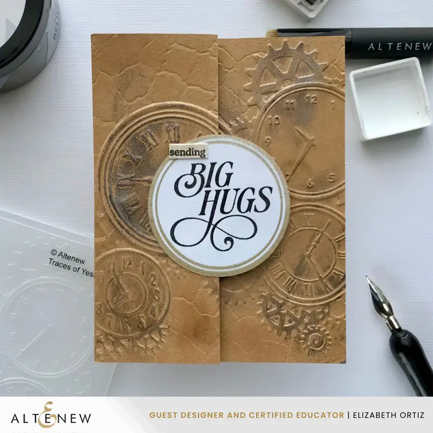 ALTENEW ALTENEW TRACES OF YESTERDAY 3D EMBOSSING FOLDER