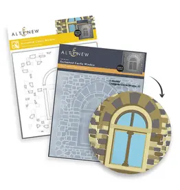 ALTENEW ALTENEW ENCHANTED WINDOW 3D EMBOSSING FOLDER AND STENCIL SET BUNDLE