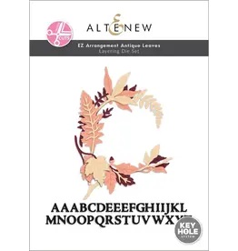 ALTENEW ALTENEW CREATIVE CUTS: EZ ARRANGEMENT ANTIQUE LEAVES LAYERING DIE SET