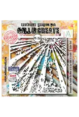 AALL & CREATE AALL & CREATE AUTOUR DE MWA #256 SOLAR VEIL 6X6 STENCIL
