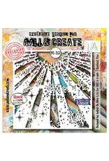 AALL & CREATE AALL & CREATE AUTOUR DE MWA #257 RADIANT RISE 6X6 STENCIL