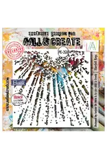 AALL & CREATE AALL & CREATE AUTOUR DE MWA #258 STARFALL RAYS 6X6 STENCIL