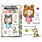 AALL & CREATE AALL & CREATE JANET KLEIN #1361 PRINCESS OF THE DAY A7 CLEAR STAMP SET
