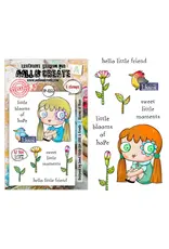 AALL & CREATE AALL & CREATE JANET KLEIN #1355 BLOOMS OF HOPE A7 CLEAR STAMP SET