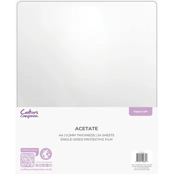 CRAFTERS COMPANION CRAFTER'S COMPANION A4 ACETATE PACK
