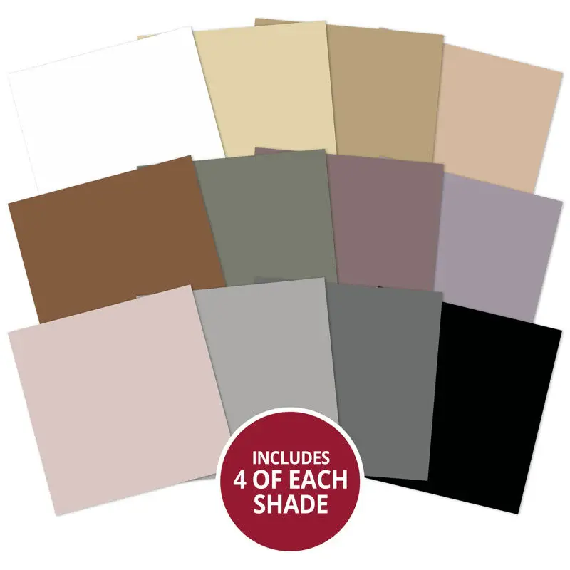 HUNKYDORY CRAFTS LTD. HUNKYDORY COLOUR BLOCK NEUTRALS 8x8 PAPER PAD