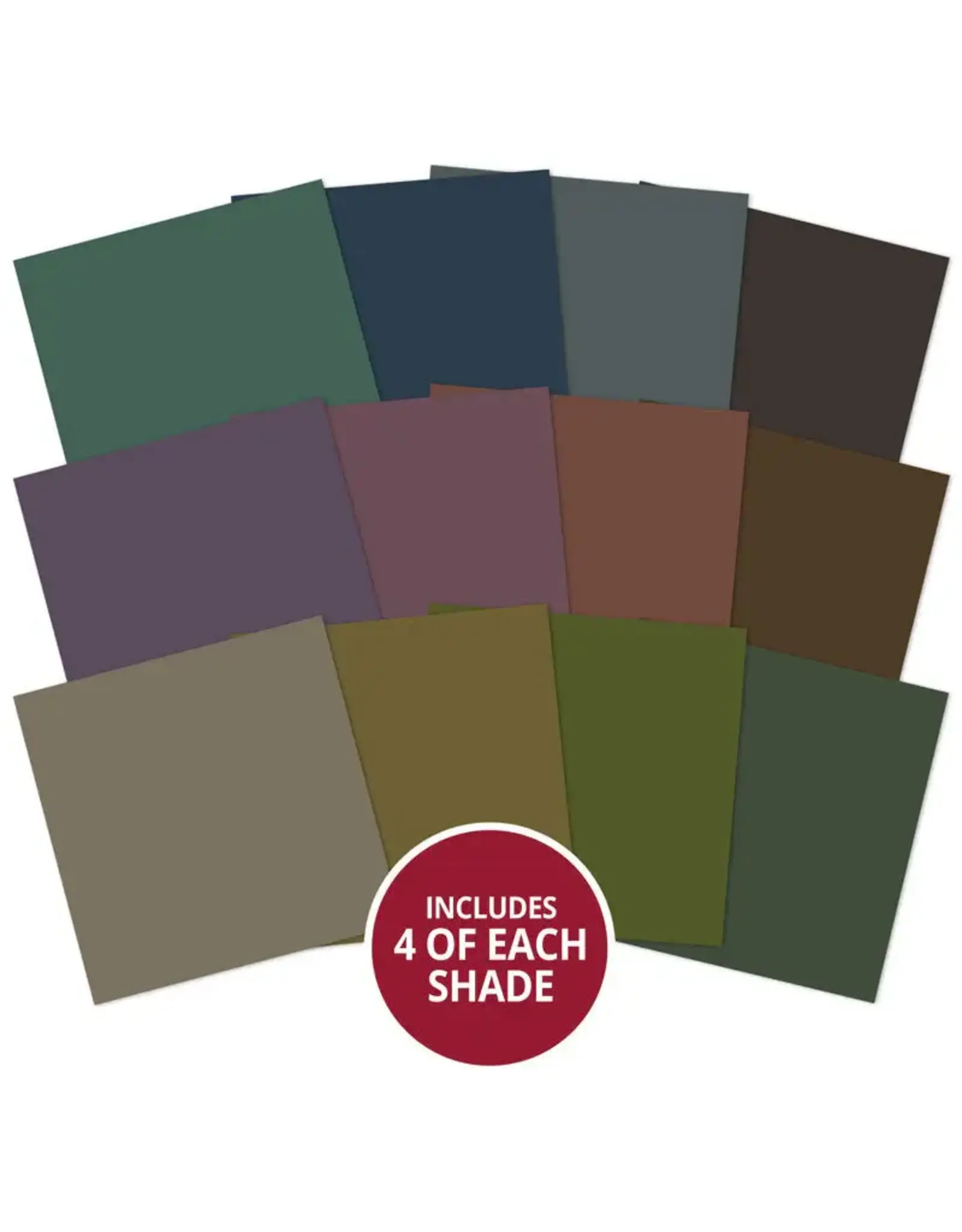 HUNKYDORY CRAFTS LTD. HUNKYDORY COLOUR BLOCK VINTAGE 8x8 PAPER PAD