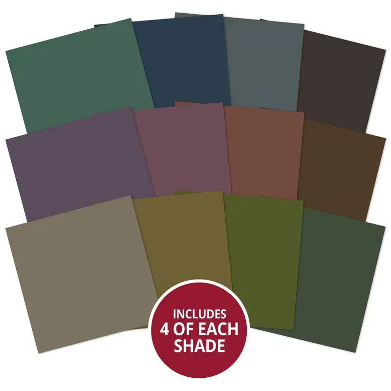 HUNKYDORY CRAFTS LTD. HUNKYDORY COLOUR BLOCK VINTAGE 8x8 PAPER PAD