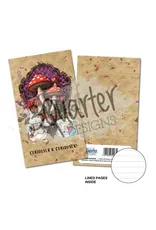 3QUARTER DESIGNS 3QUARTER DESIGNS RED QUEEN MINI NOTEBOOK