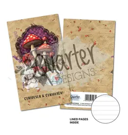 3QUARTER DESIGNS 3QUARTER DESIGNS RED QUEEN MINI NOTEBOOK
