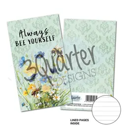 3QUARTER DESIGNS 3QUARTER DESIGNS HONEY FIELDS MINI NOTEBOOK