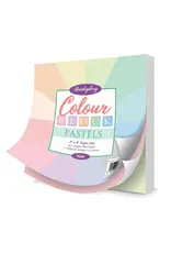 HUNKYDORY CRAFTS LTD. HUNKYDORY COLOUR BLOCK PASTELS 8x8 PAPER PAD