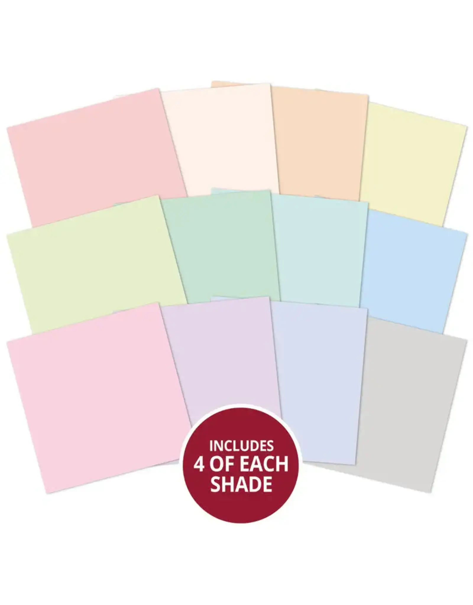 HUNKYDORY CRAFTS LTD. HUNKYDORY COLOUR BLOCK PASTELS 8x8 PAPER PAD