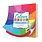 HUNKYDORY CRAFTS LTD. HUNKYDORY COLOUR BLOCK BRIGHTS 8x8 PAPER PAD