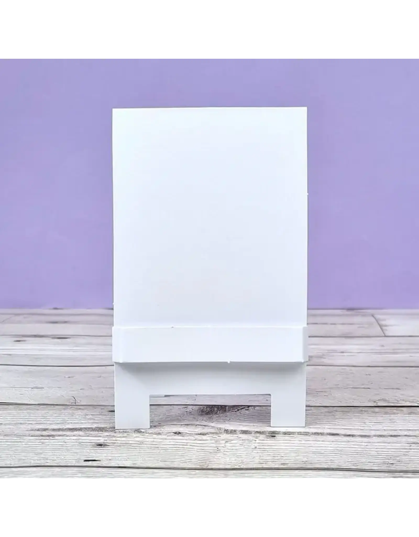 HUNKYDORY CRAFTS LTD. HUNKYDORY LUXURY SHAPED EASEL CARD BLANKS & ENVELOPES 5/PK