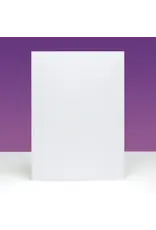 HUNKYDORY CRAFTS LTD. HUNKYDORY DOVE WHITE 7x5 CARD BLANKS & ENVELOPES 10/PK