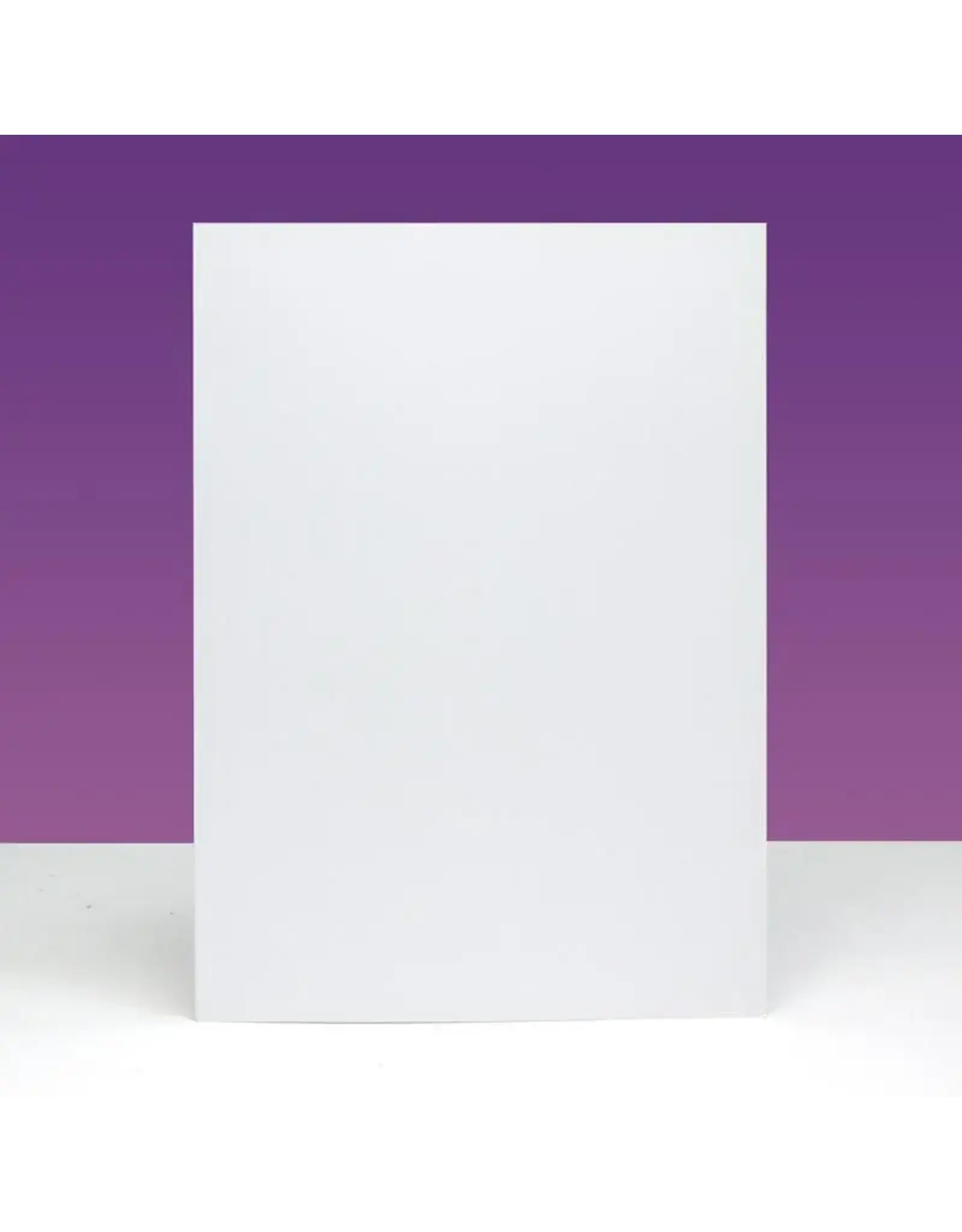 HUNKYDORY CRAFTS LTD. HUNKYDORY DOVE WHITE 7x5 CARD BLANKS & ENVELOPES 10/PK