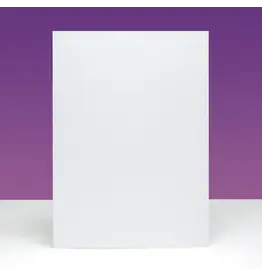 HUNKYDORY CRAFTS LTD. HUNKYDORY DOVE WHITE 7x5 CARD BLANKS & ENVELOPES 10/PK