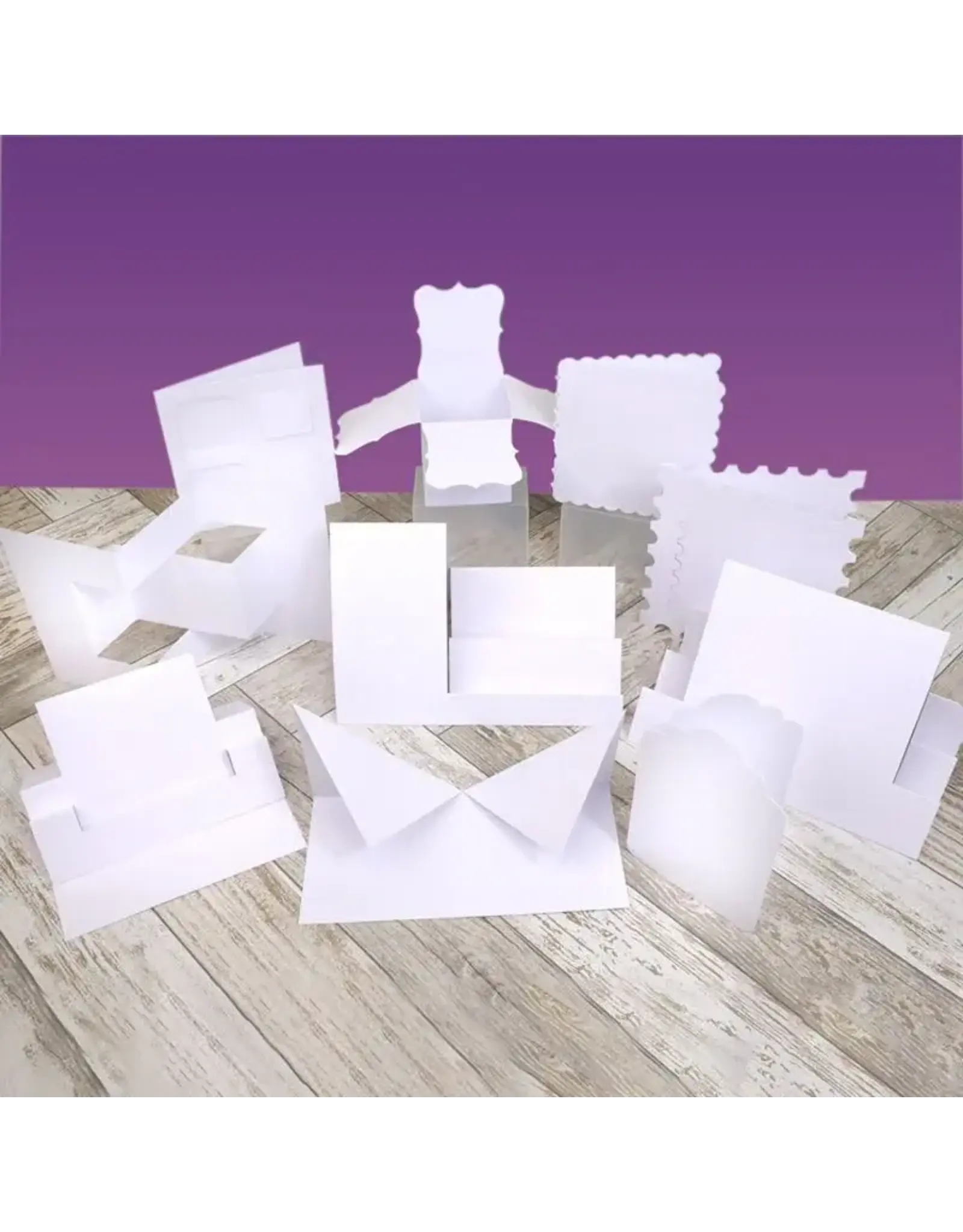 HUNKYDORY CRAFTS LTD. HUNKYDORY SHAPED CARDS MEGAMIX