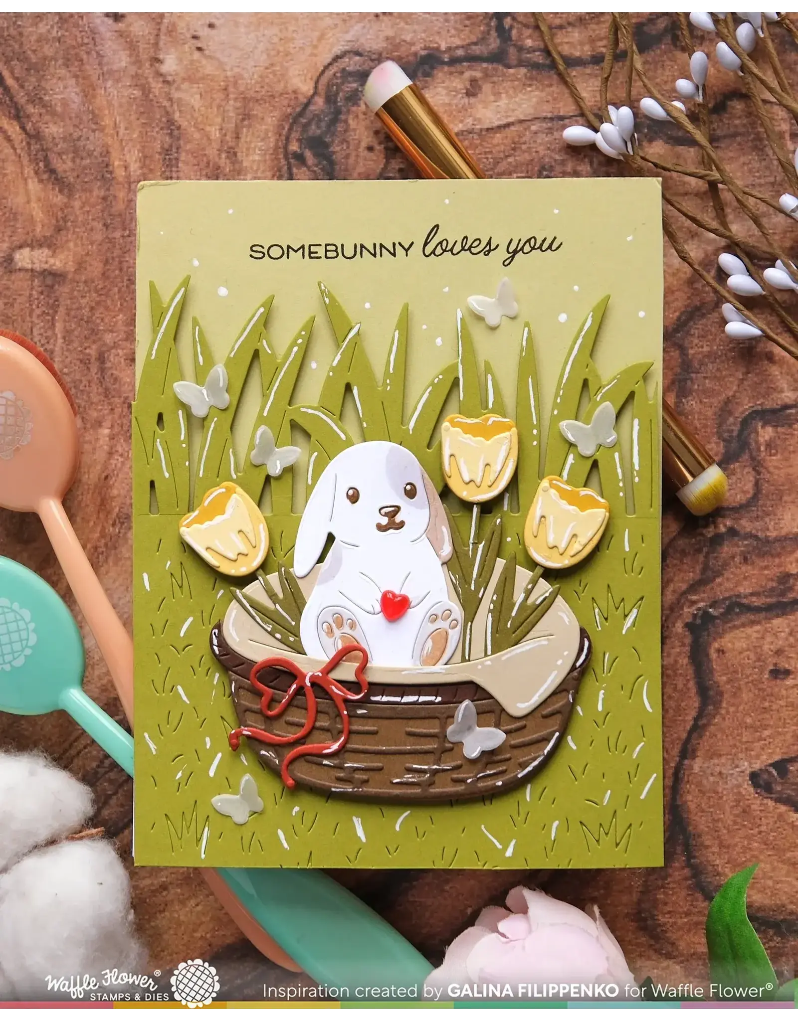 WAFFLE FLOWER WAFFLE FLOWER TALL GRASS DIE