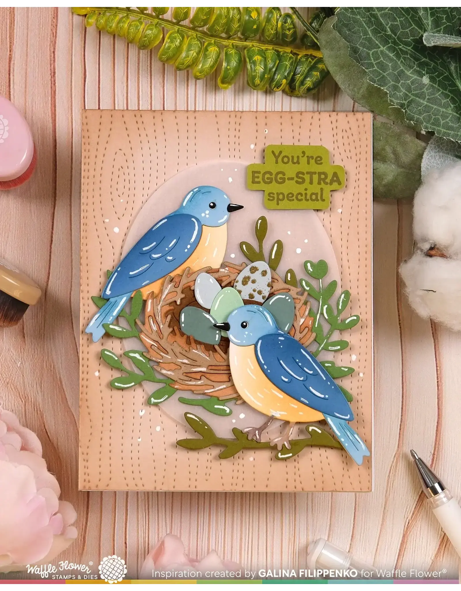 WAFFLE FLOWER WAFFLE FLOWER SWEET NEST DIE SET