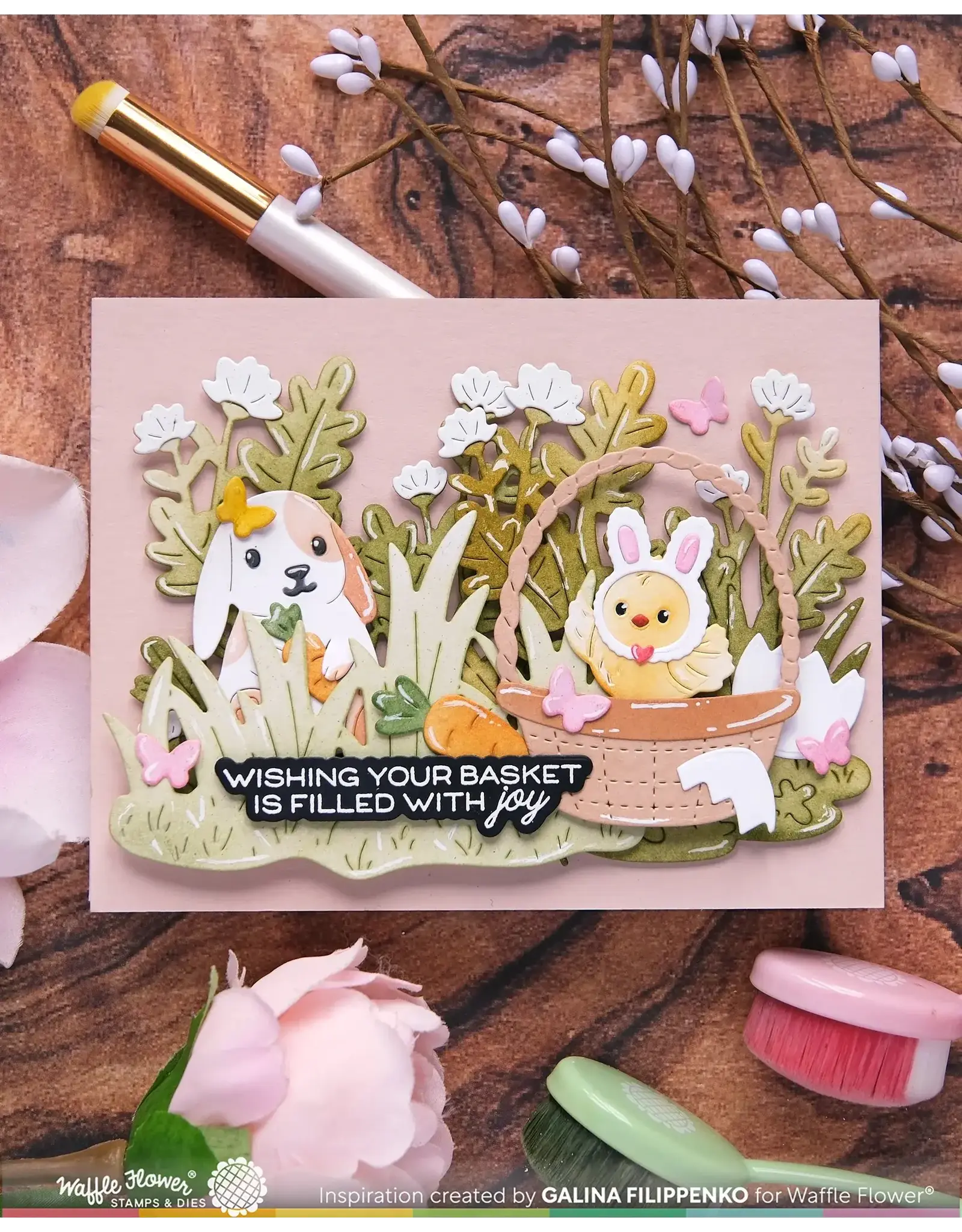 WAFFLE FLOWER WAFFLE FLOWER SWEET GRASS DIE SET