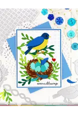 WAFFLE FLOWER WAFFLE FLOWER SWEET BLUEBIRD DUO DIE SET