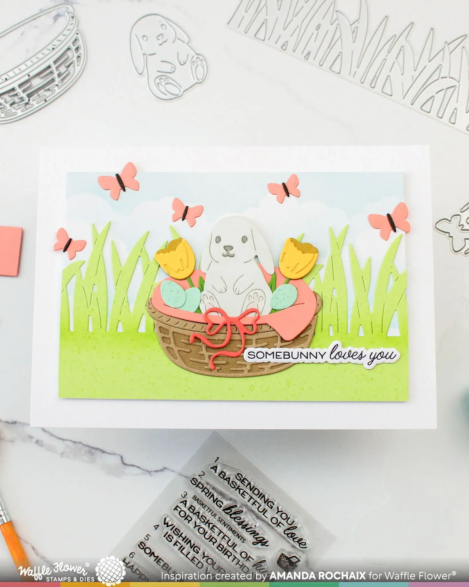 WAFFLE FLOWER WAFFLE FLOWER SMALL BUTTERFLY DUO DIE