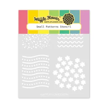 WAFFLE FLOWER WAFFLE FLOWER SMALL PATTERNS STENCIL